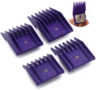 Set van 4 tondeuse-opzetkammen