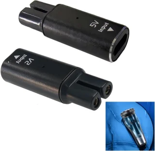 SnelShoppen 2 stuks type-c laderadapter voor scheerapparaat tondeuse