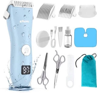 SnelShoppen Baby Haartrimmer, stille haarclipper voor kinderen en peuters