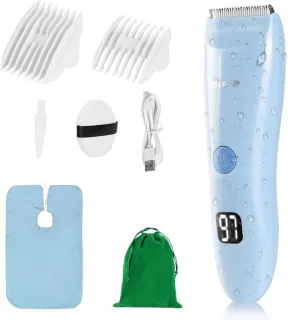 SnelShoppen kindertondeuse voor baby's blauw