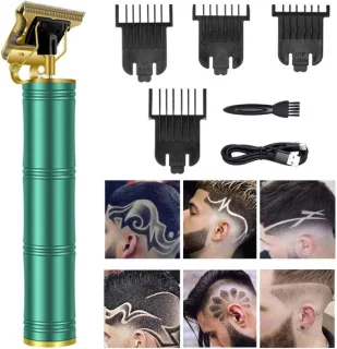 SnelShoppen professionele haartrimmer voor mannen en vrouwen, draadloos en oplaadbaar, met metalen behuizing