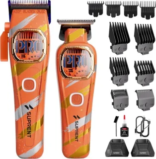 SnelShoppen - Professionele Tondeuse Clippers voor Kappers - Sinaasappel