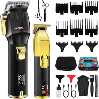 SnelShoppen tondeuse-set voor mannen zwart