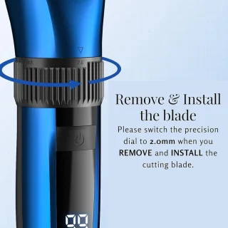 SNJY® Haar- en Baardtrimmer - Blauw