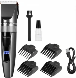 SNJY® Tondeuse Hoofdhaar en Baardtrimmer Zwart