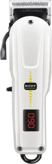 SODY Draadloze Tondeuse 6-Delig Wit