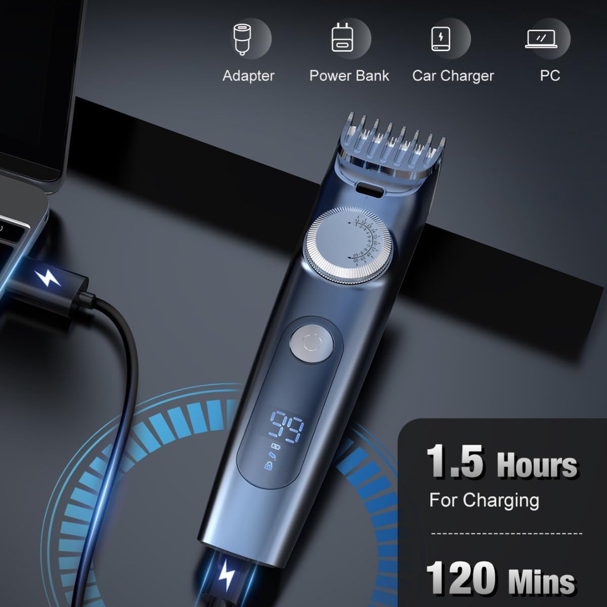 Wat vinden we goed aan de Solacis Cheveux Haartrimmer voor Mannen