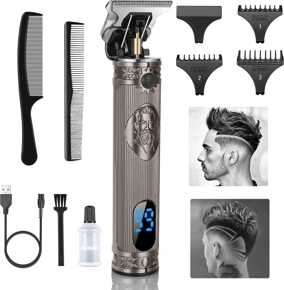 Wat vinden we goed aan de Solacis Tondeuse Haartrimmer voor Mannen