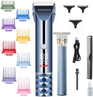 Solidchoice - Haartrimmer en schaar set voor mannen