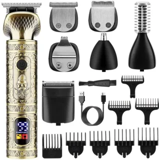 STILVORA Elektrische Heren Tondeuse - Goud review