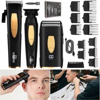 STILVORA Haar- en Baardtrimmer Set