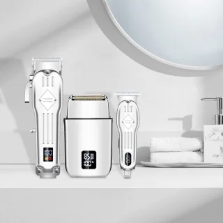 STILVORA Kapseltondeuse Set (Tondeuse & Trimmer)