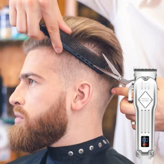 STILVORA Kapseltondeuse Set (Tondeuse & Trimmer)