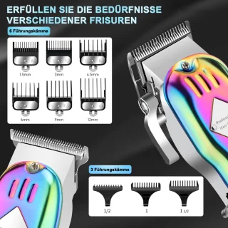STILVORA Oplaadbare Tondeuse Set