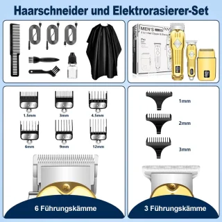 STILVORA Tondeuse en Trimmer Set