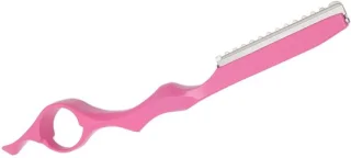 Store_7 - Haar dunner mes - Professionele haartrimmer - Roestvrij staal - Geschikt voor mannen en vrouwen - Roze - Voor salon en thuis