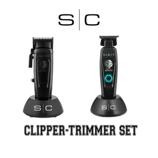 StyleCraft Saber 2.0 tondeuse zwart + Saber trimmer zwart set