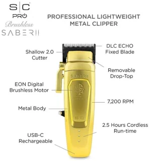 STYLECRAFT SABER II Clipper Gold