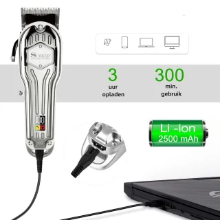 Surker Heren Tondeuse en Baardtrimmer