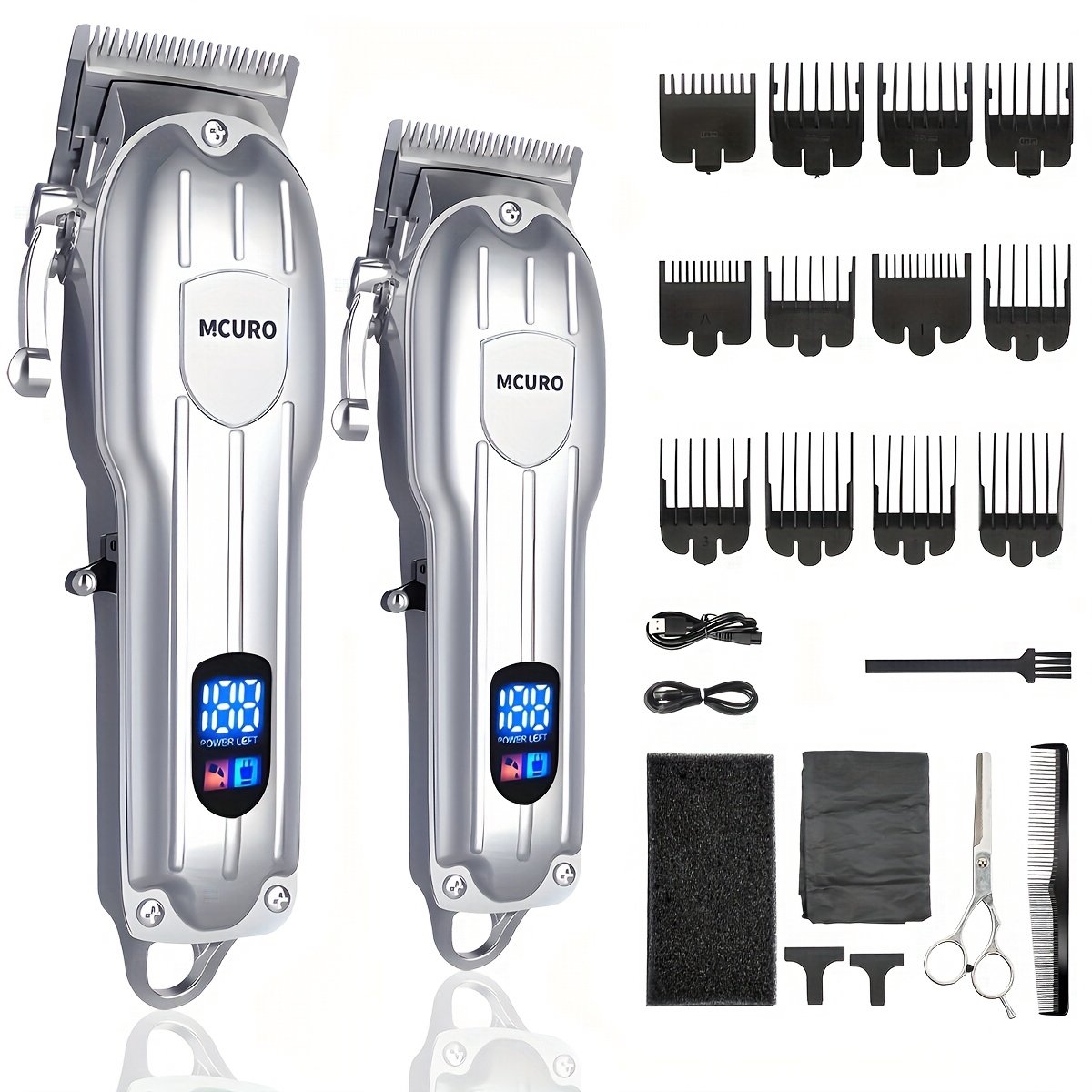 De tondeuse 2-in-1 Professionele Baard- en Haartrimmer voor Mannen in één oogopslag