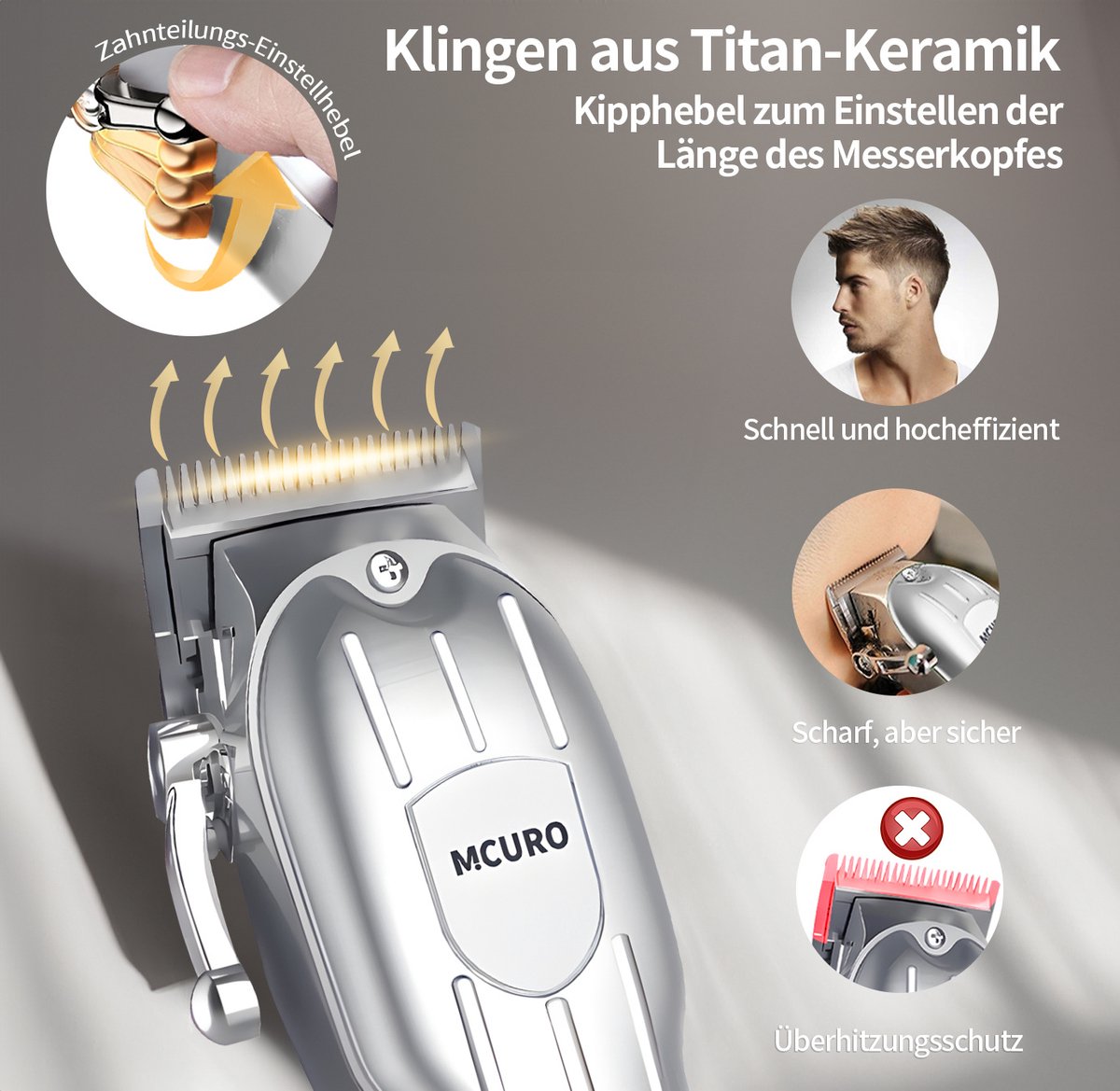 Wat vinden we goed aan de tondeuse 2-in-1 Professionele Baard- en Haartrimmer voor Mannen