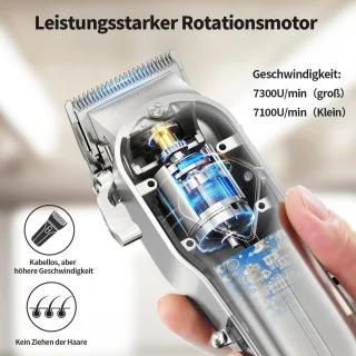 tondeuse 2-in-1 Professionele Baard- en Haartrimmer voor Mannen