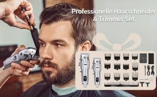 tondeuse 2-in-1 Professionele Baard- en Haartrimmer voor Mannen
