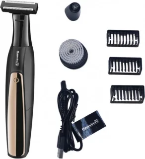 Tondeuse 3-in-1 Baardtrimmer met Opzetkammen Oplaadbaar