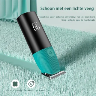 Tondeuse All-in-One Precisietrimmer Groen USB Oplaadbaar