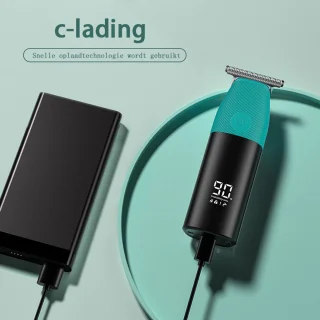 Tondeuse All-in-One Precisietrimmer Groen USB Oplaadbaar