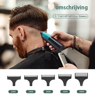 Tondeuse All-in-One Precisietrimmer Groen USB Oplaadbaar