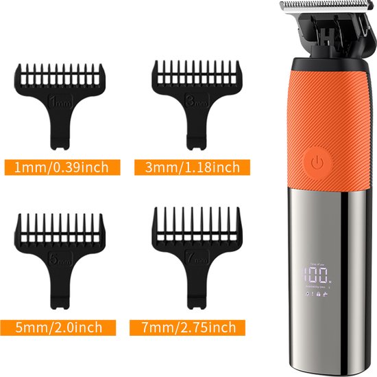 Tondeuse All-in-One Precisietrimmer Oranje USB Oplaadbaar review