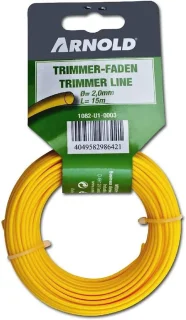 Tondeuse draad rond 2,0 mm 15 m