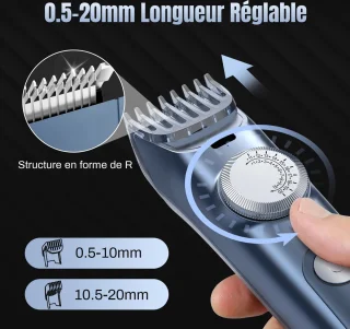 Tondeuse Machine Blue - Snoerloos Elektrisch Haar Knipper