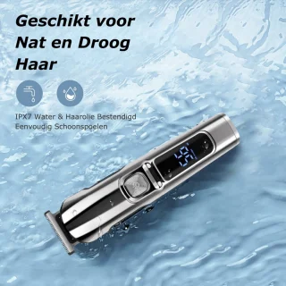 Tondeuse Mannen Hoofdhaar Zwart