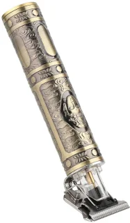 Tondeuse oplaadbaar goud met accessoires
