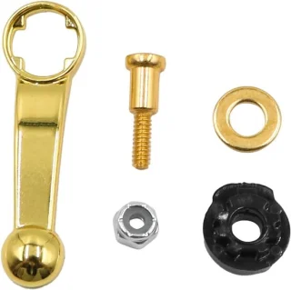 Tondeuse verstelbare hendel - metalen vervangende stang met gouden afwerking