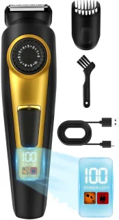 TopChoice Tondeuse Draadloos Baardtrimmer Zwart