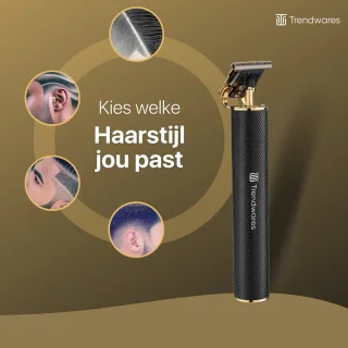 Trendwares T-287 Draadloze Haar- en Baardtrimmer Zwart