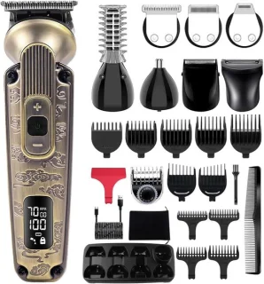 Trimmer voor mannen - brons - 8-in-1 verzorgingsset