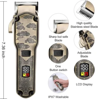 Trimmer voor mannen - Brons - Professionele tondeuse en verzorgingsset