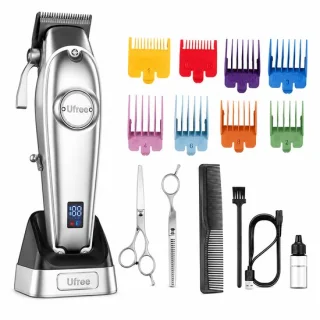 Ufree draadloze tondeuse kappersset