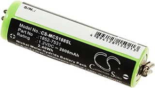 Universele NiMH-accu 1,2 V voor tondeuse