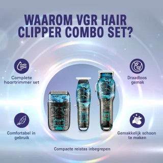 VGR 3-in-1 Tondeuse Set