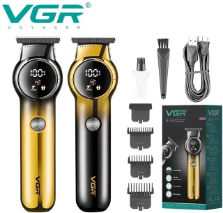 Vgr V-989 Mannen Tondeuse Elektrisch USB Oplaadbaar