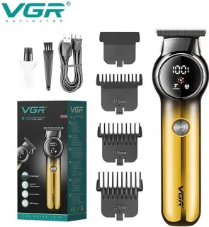 Vgr V-989 Mannen Tondeuse Elektrisch USB Oplaadbaar