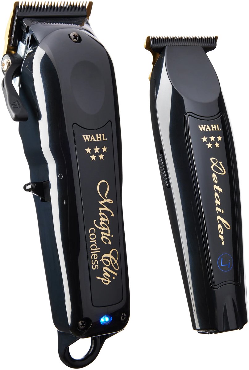 De Wahl Black Magic Clip & Detailer Set Cordless in één oogopslag