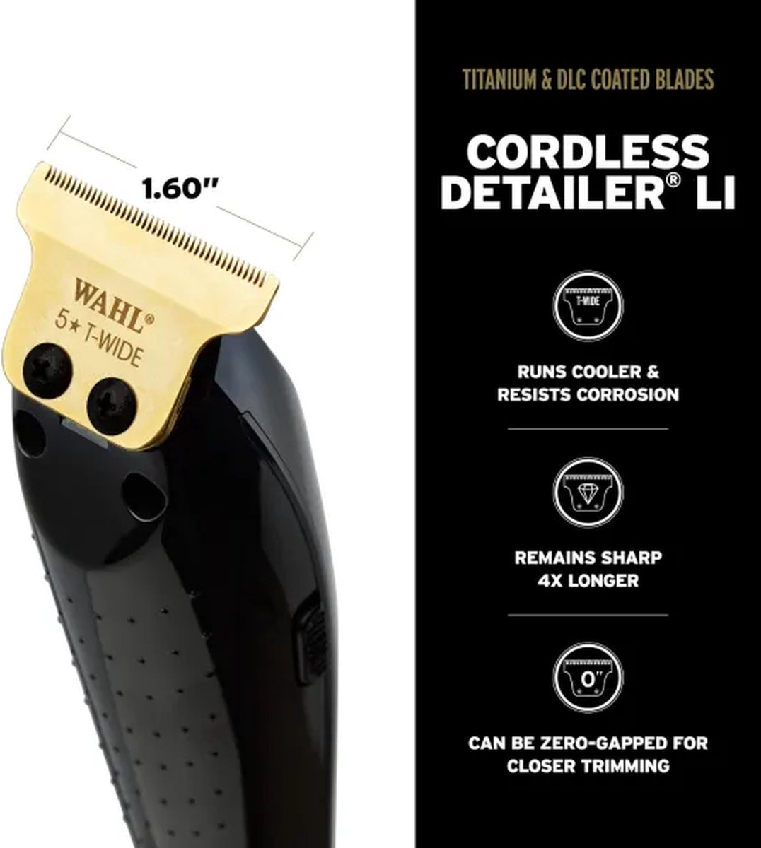 Wat vinden we goed aan de Wahl Black Magic Clip & Detailer Set Cordless