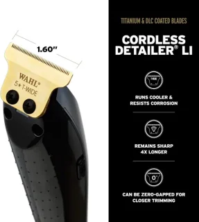 Wahl Black Magic Clip & Detailer Set Cordless