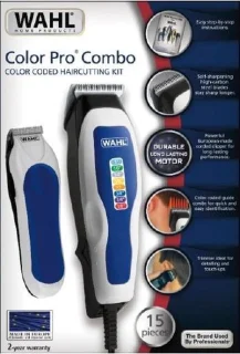 Wahl Color Pro Combo Blauw Wit